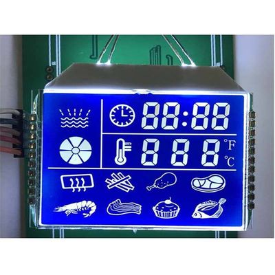 Graphic LCD Display Module With Content 8 Numbers 2 Radix Point 56 Prompts