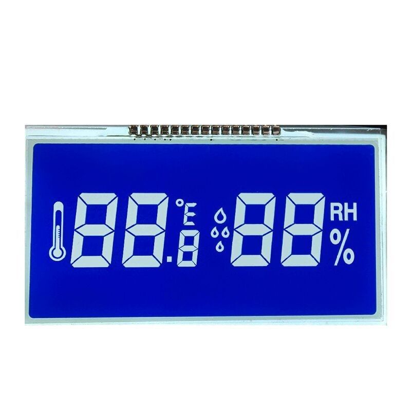 Customized HTN LCD Display Screen With Full Or Semi Transparent Display Mode